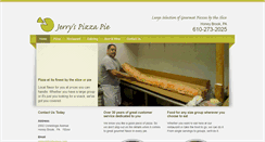 Desktop Screenshot of jerryspizzapie.com